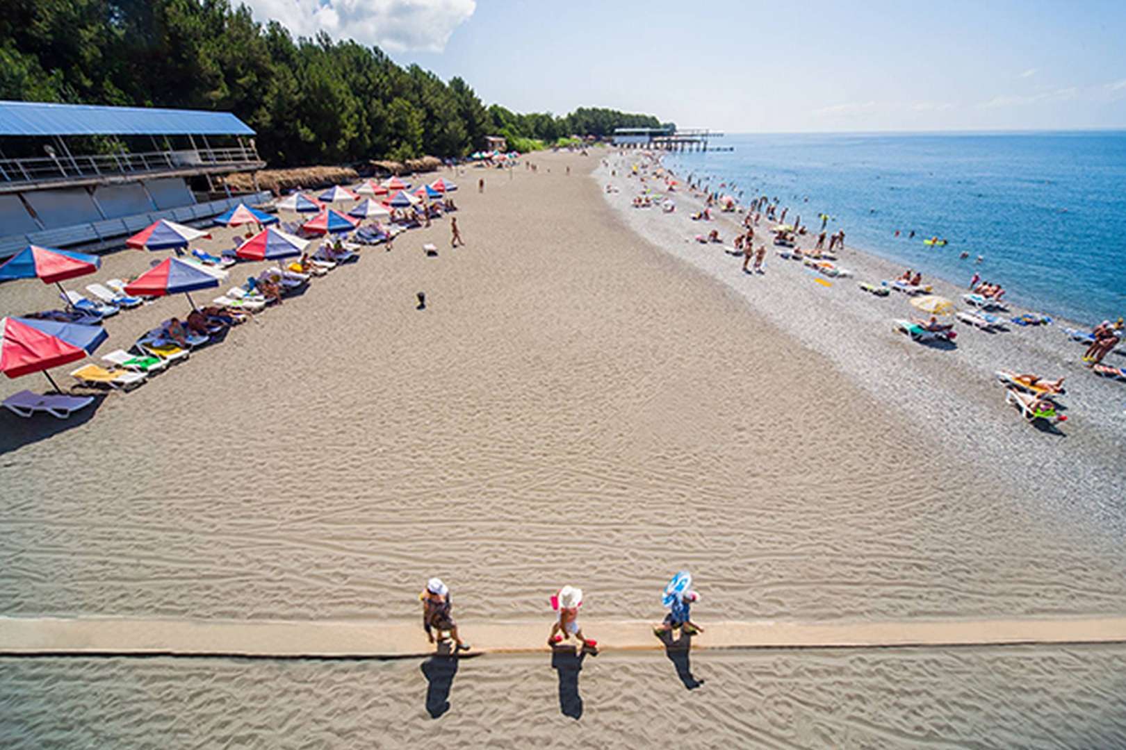 Литфонд Абхазия пляж