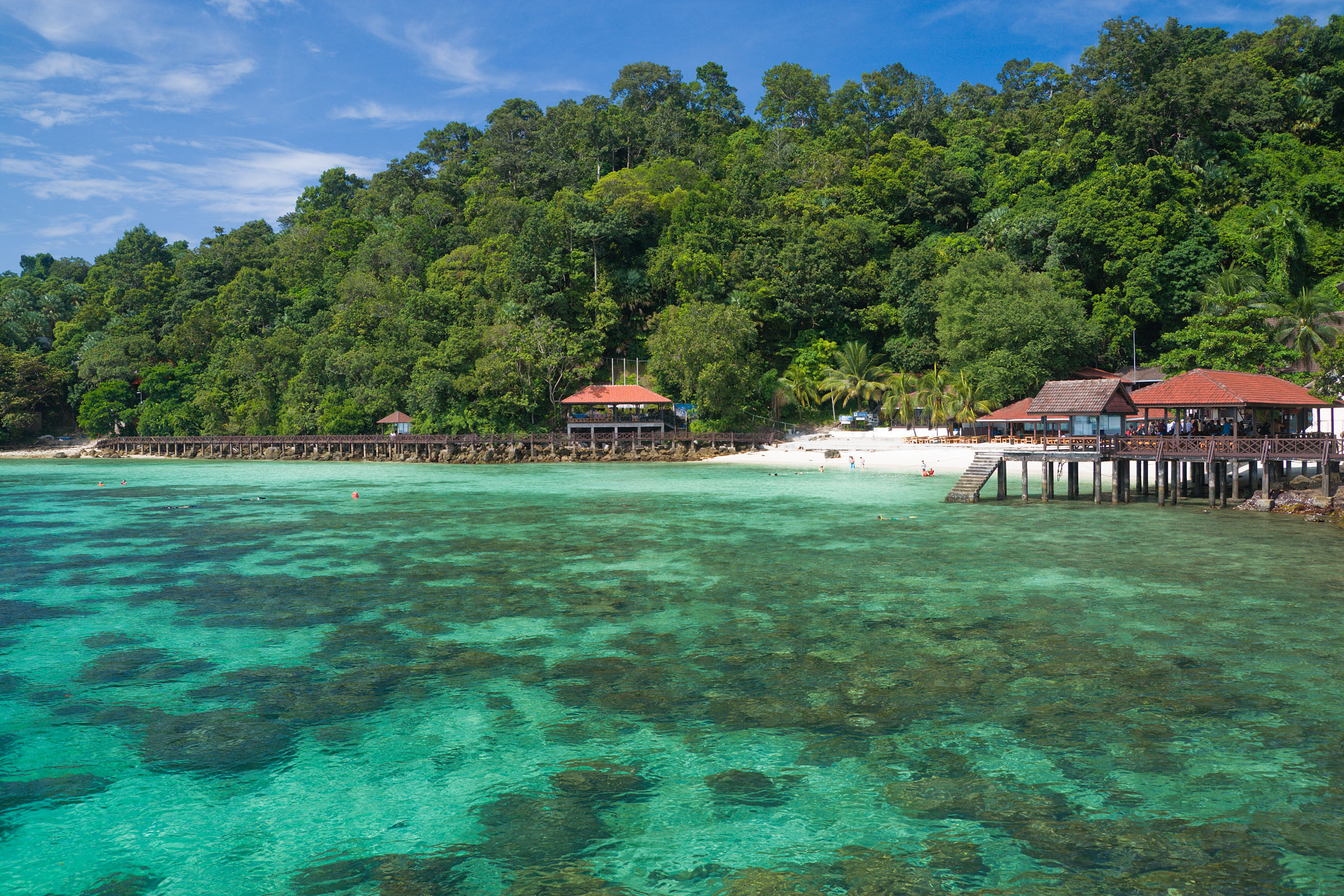 Лангкави Малайзия фото пляжей и набережной