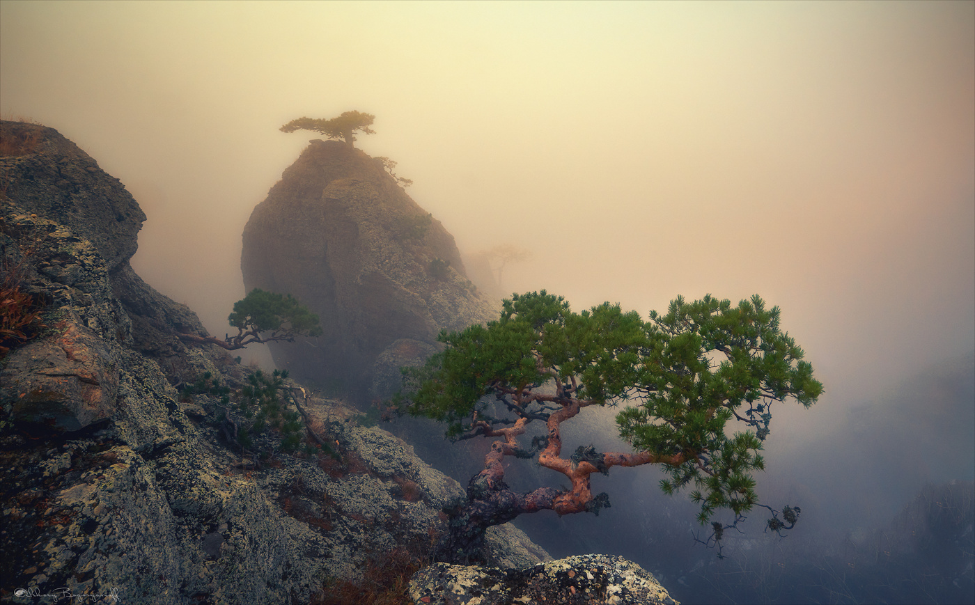 Долина привидений Крым туман