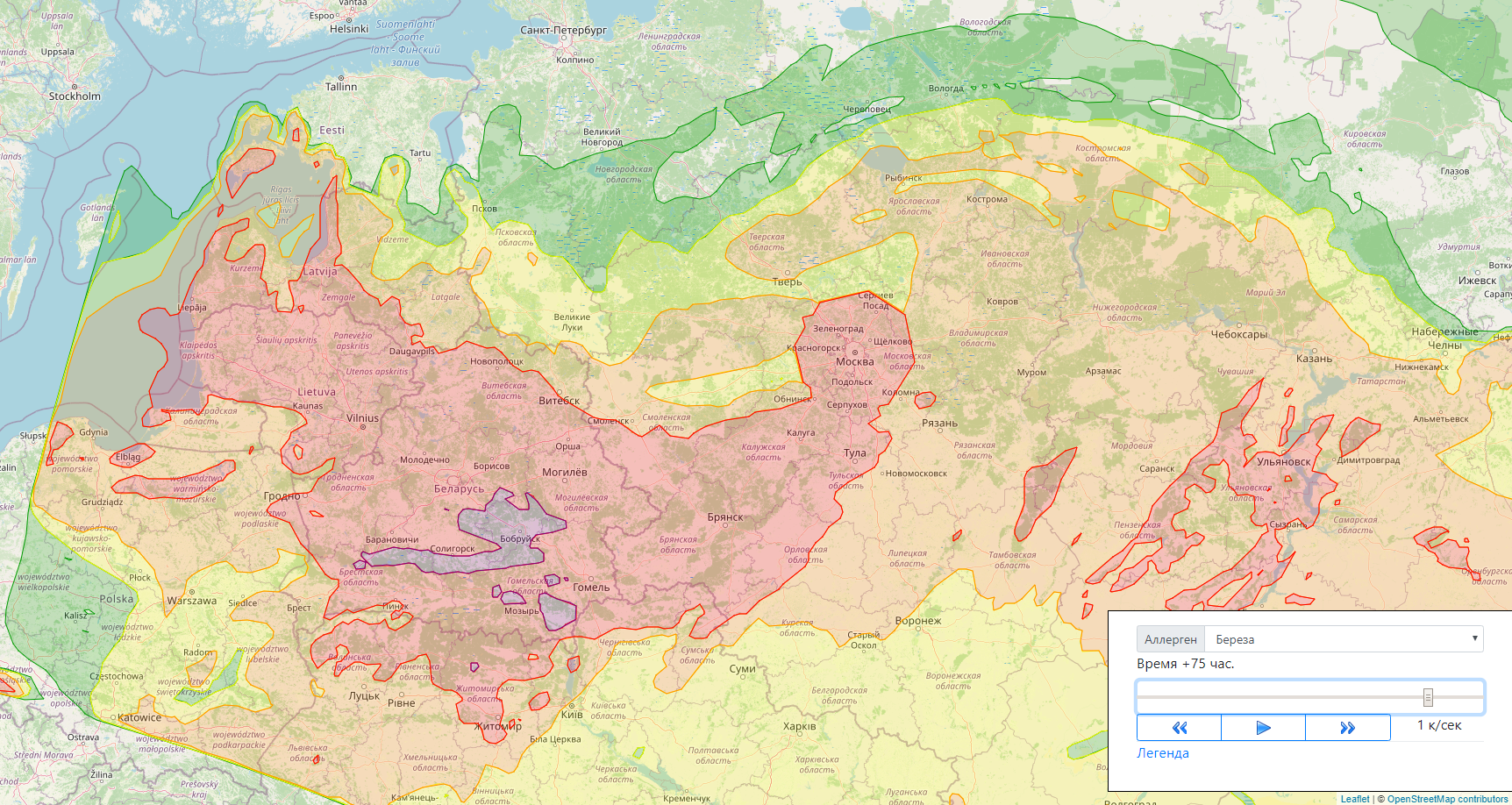 Карта пыления для аллергиков. Карта пыления березы. Карта поллиноза. Карта пыльцы для аллергиков Москва. Карта пыления амброзии.