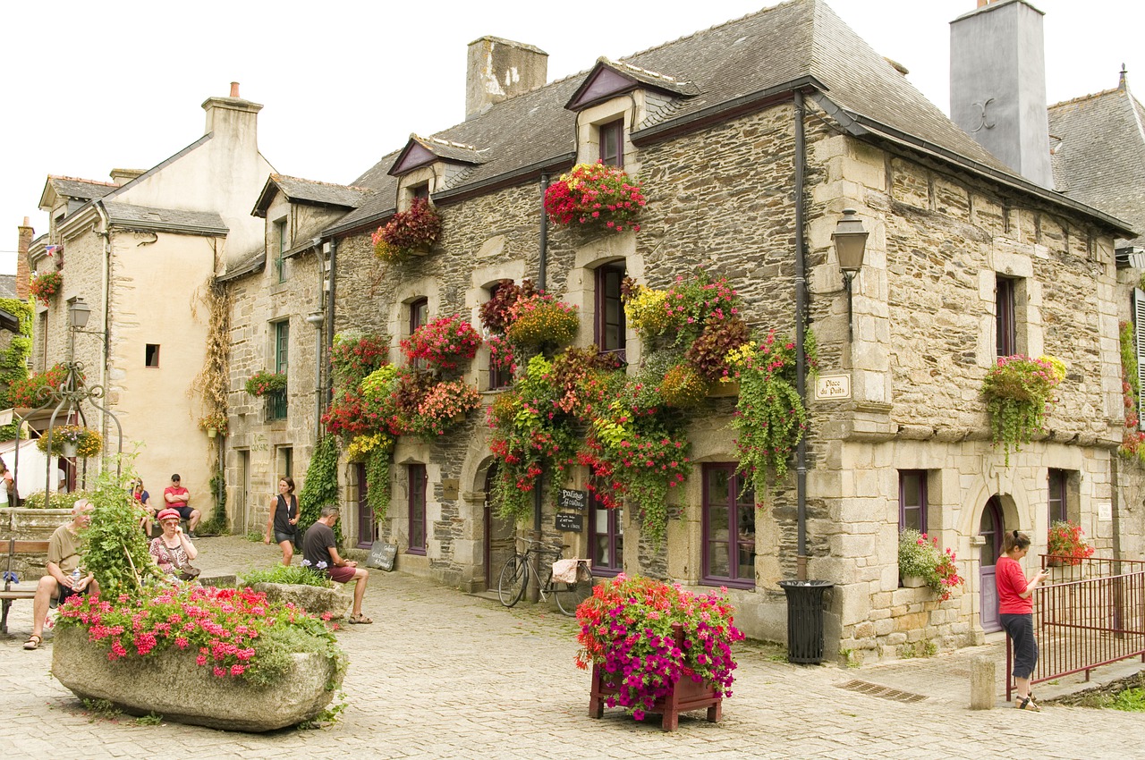 Цветочный во Франции фото