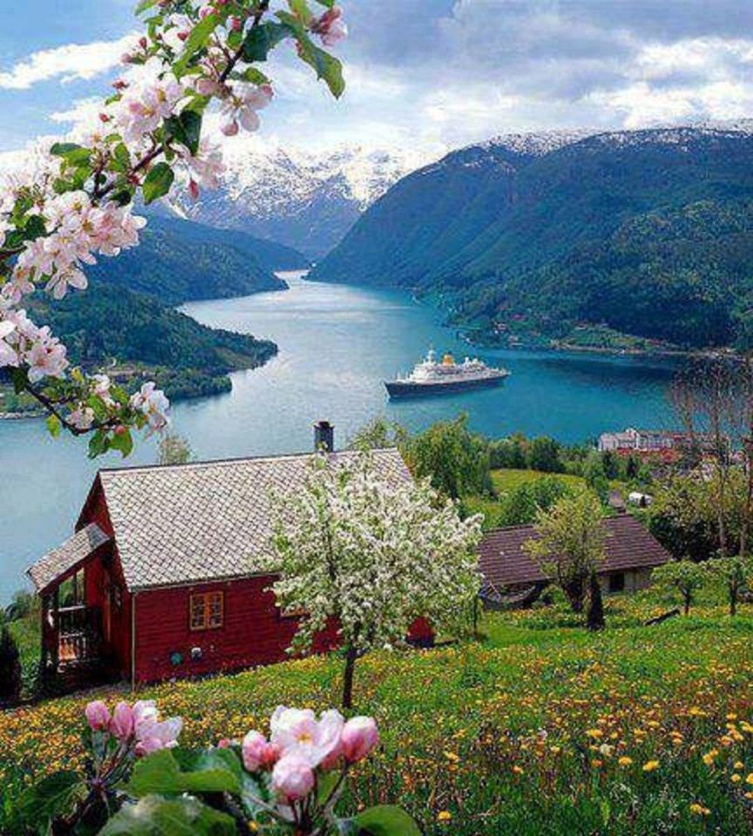 норвегия летом