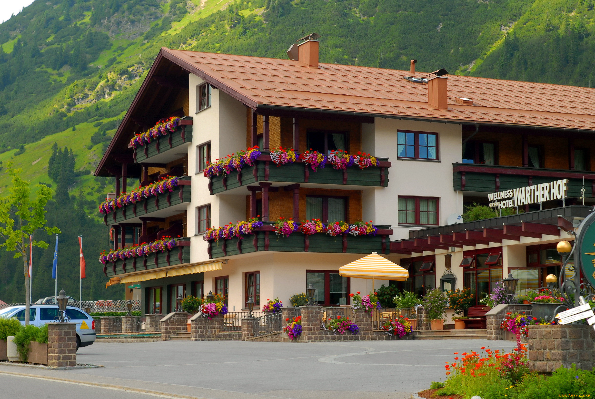 Австрийские Альпы гостиница