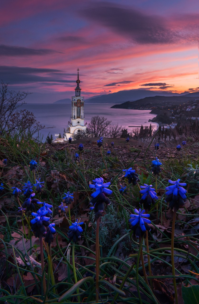 Малореченское Крым Восход солнца
