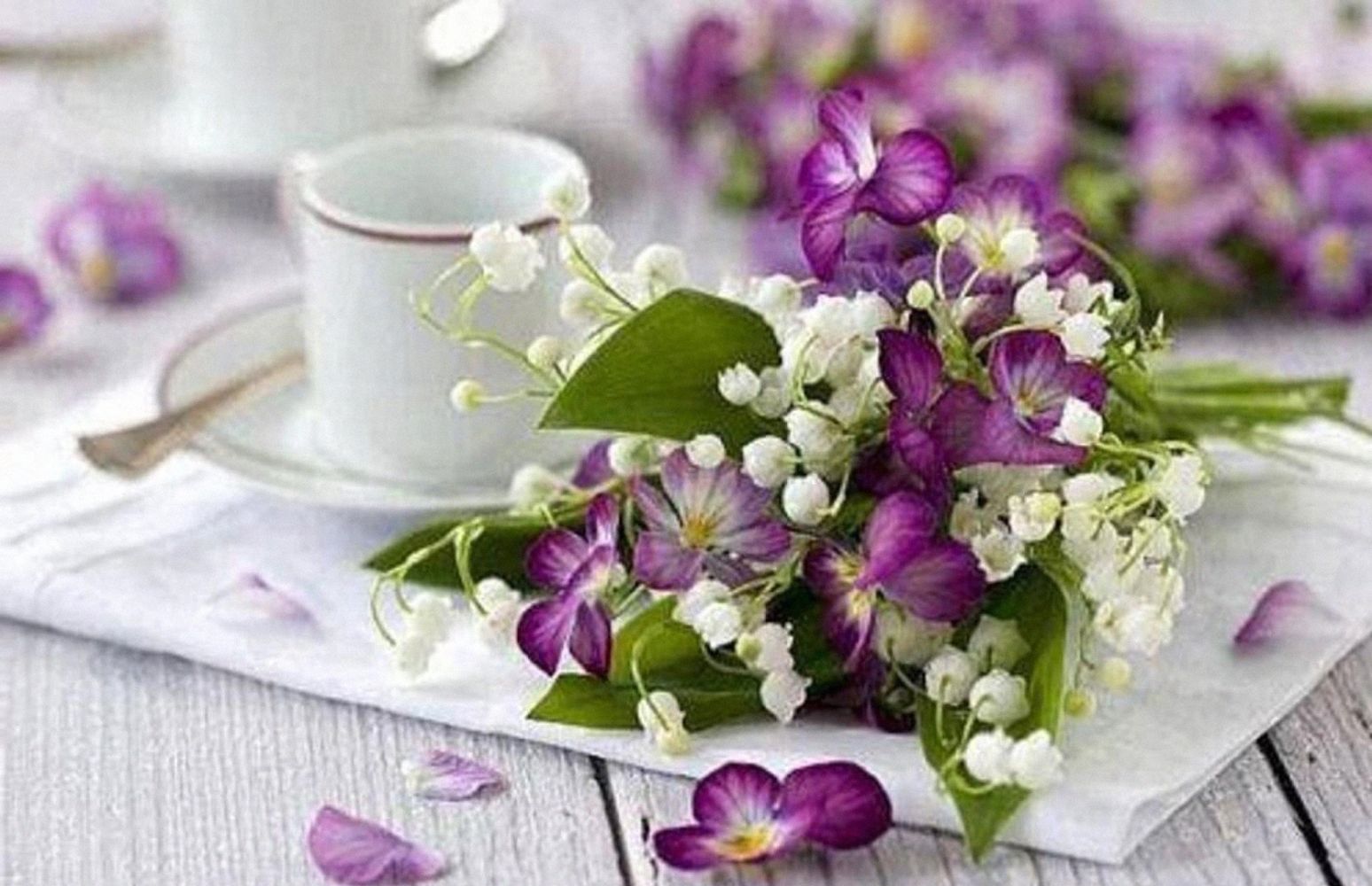 Доброе утро хорошего дня весенние цветы