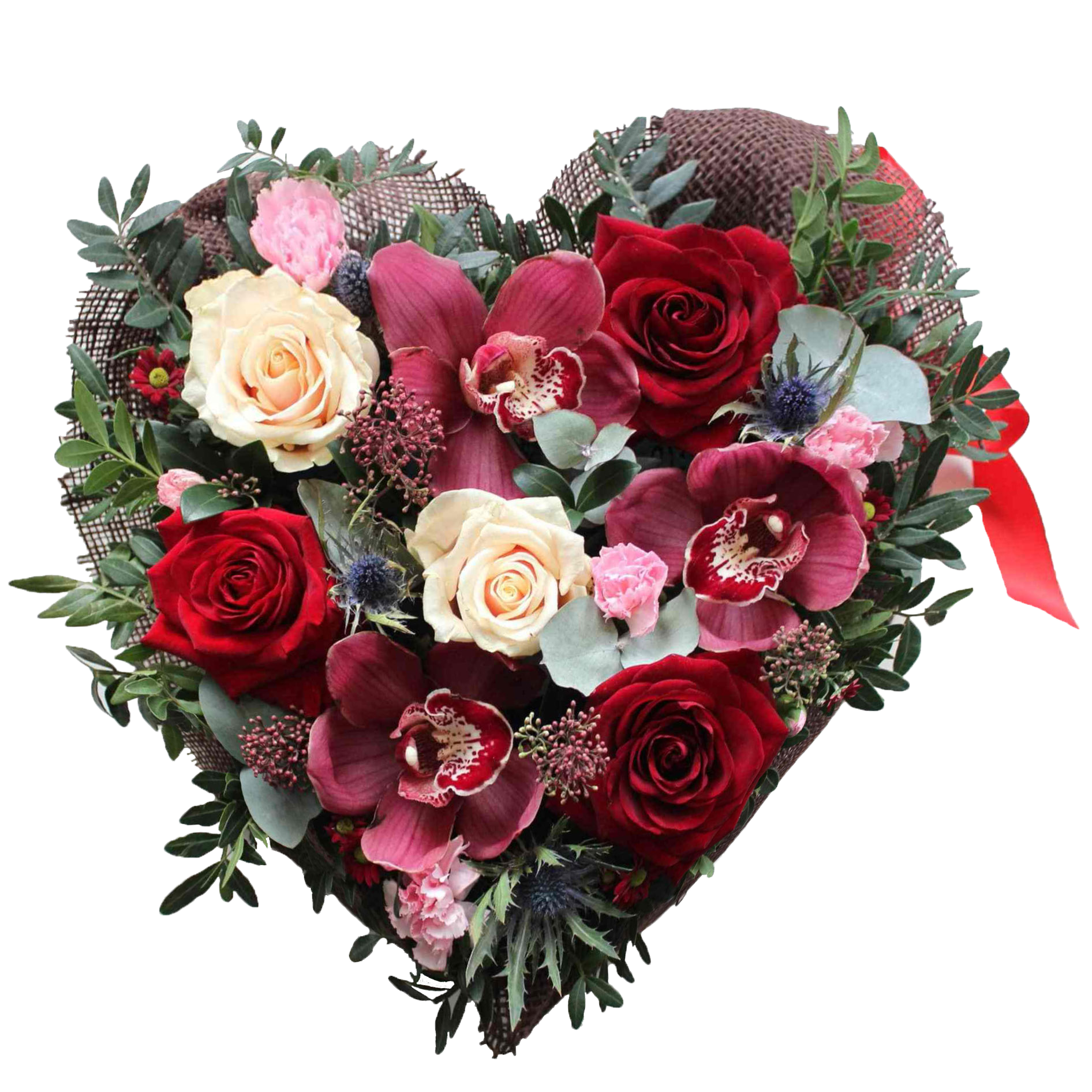 Букет роз. Шикарные букеты из цветов. Цветочная композиция. 14 февраля какие цветы