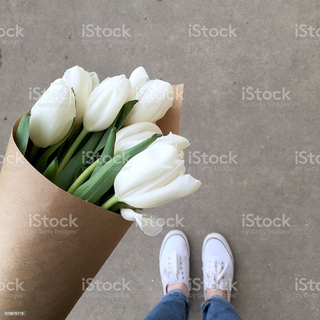Штаны тюльпаны фото