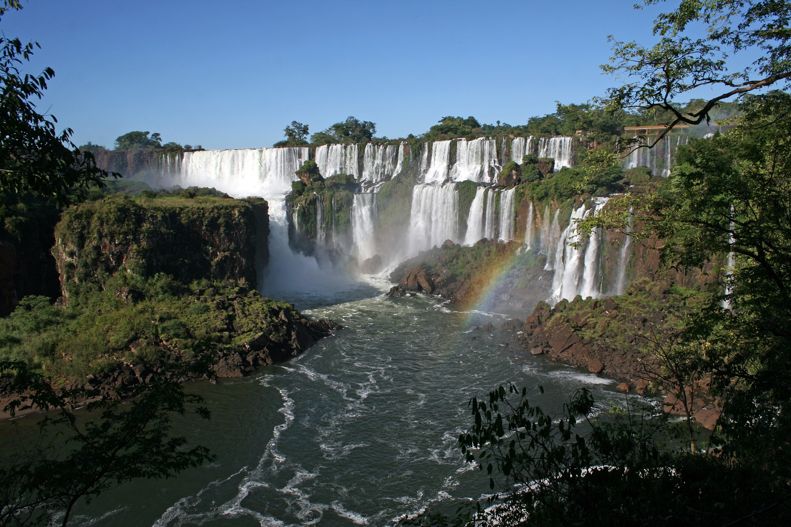 Водопад в бразилии игуасу фото