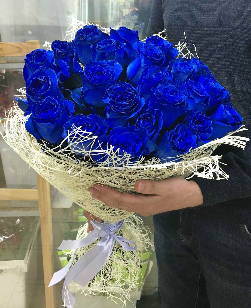 фото красивых цветов и букетов синего цвета
