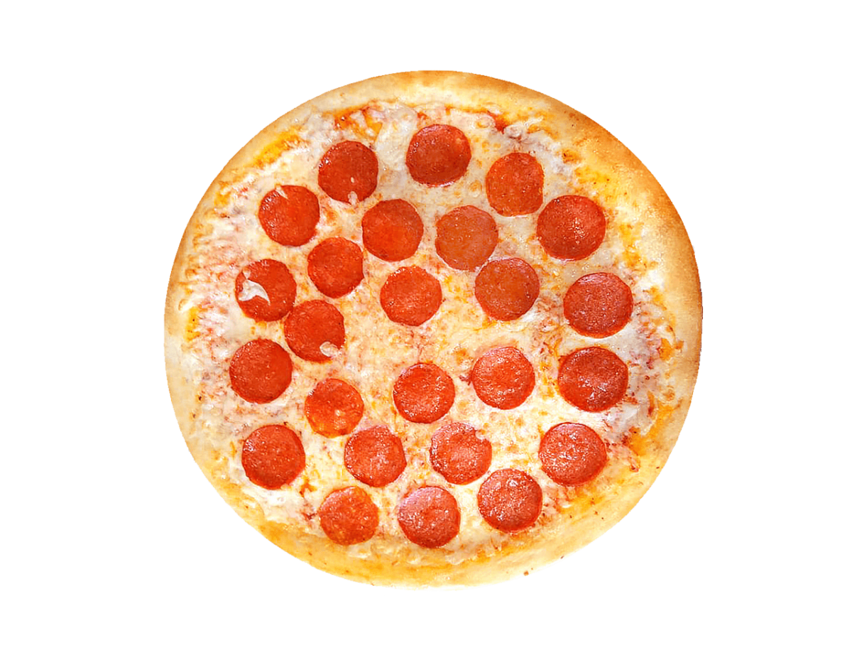 фото пиццы на белом фоне пепперони фото 87