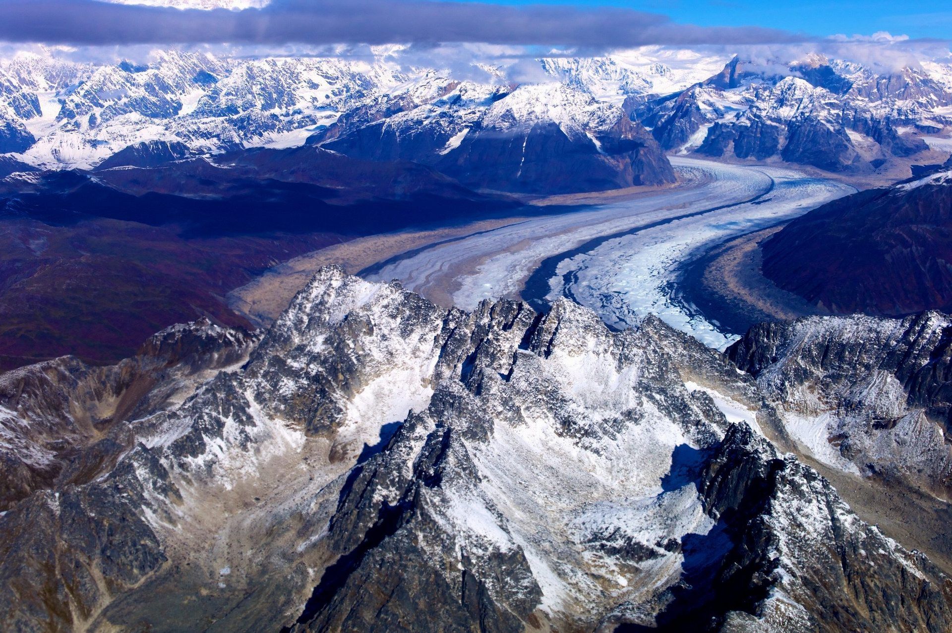 Суситна Аляска гора вид