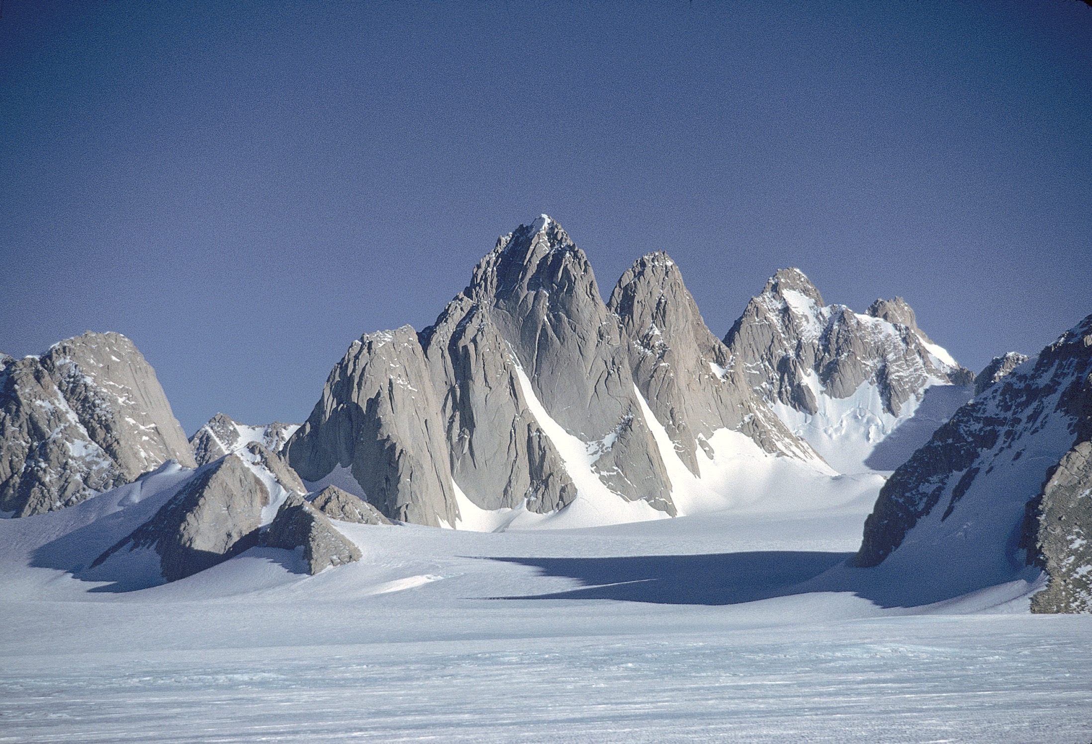 Высокие горы Антарктиды