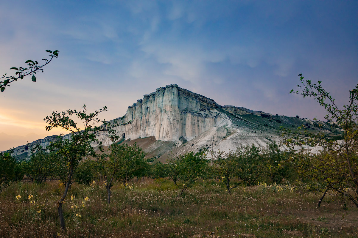 Меловые горы в Крыму
