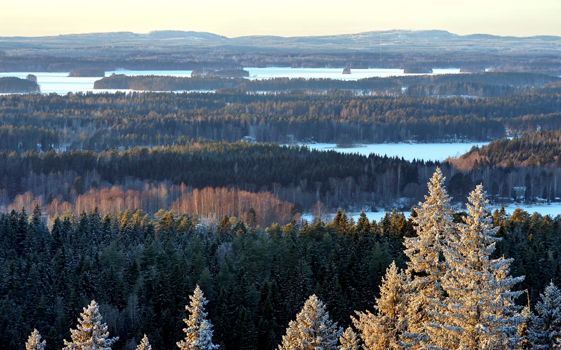 Горы в финляндии
