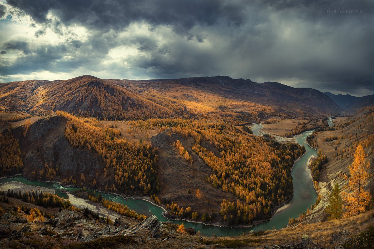 Река Джазатор горный Алтай