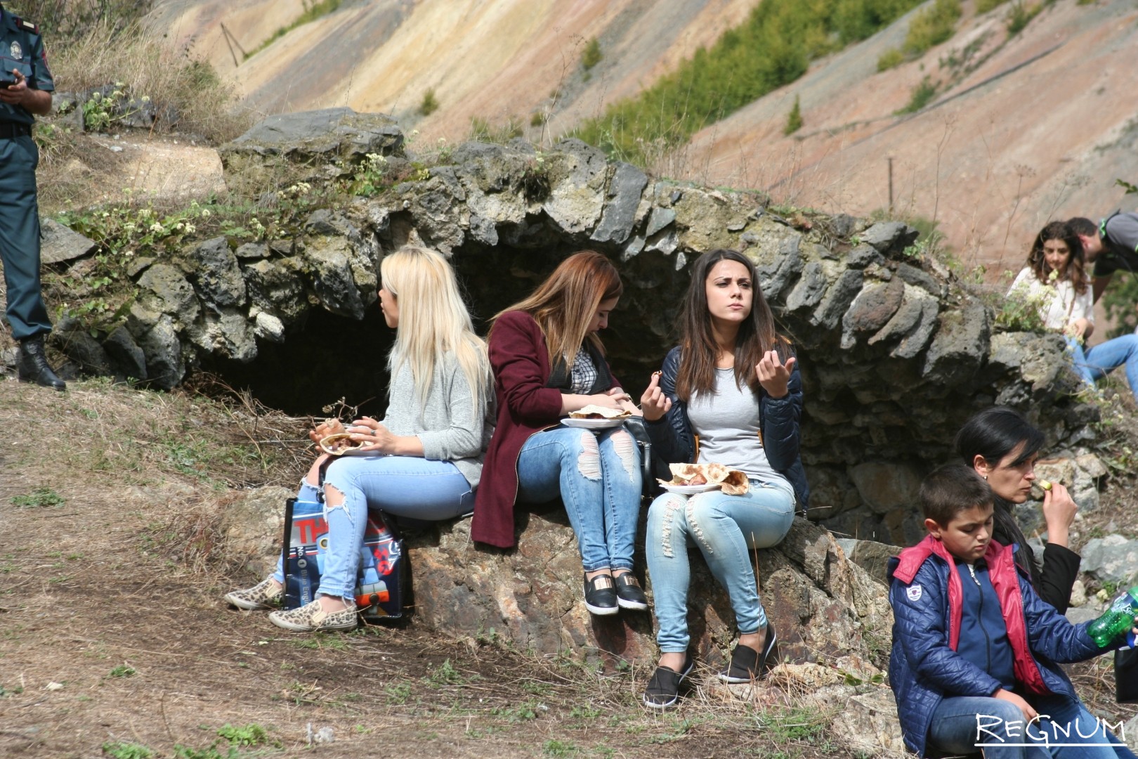 Армения пикник в горах