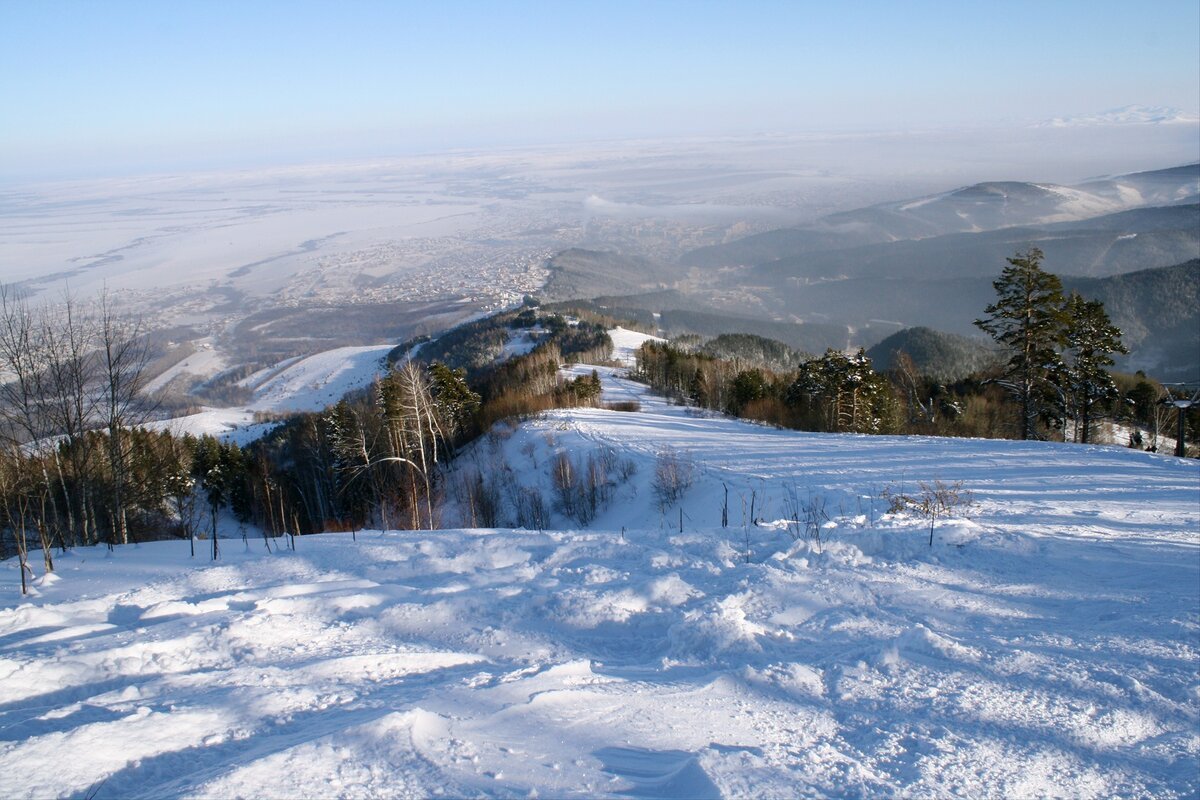 алтайский край зимой фото