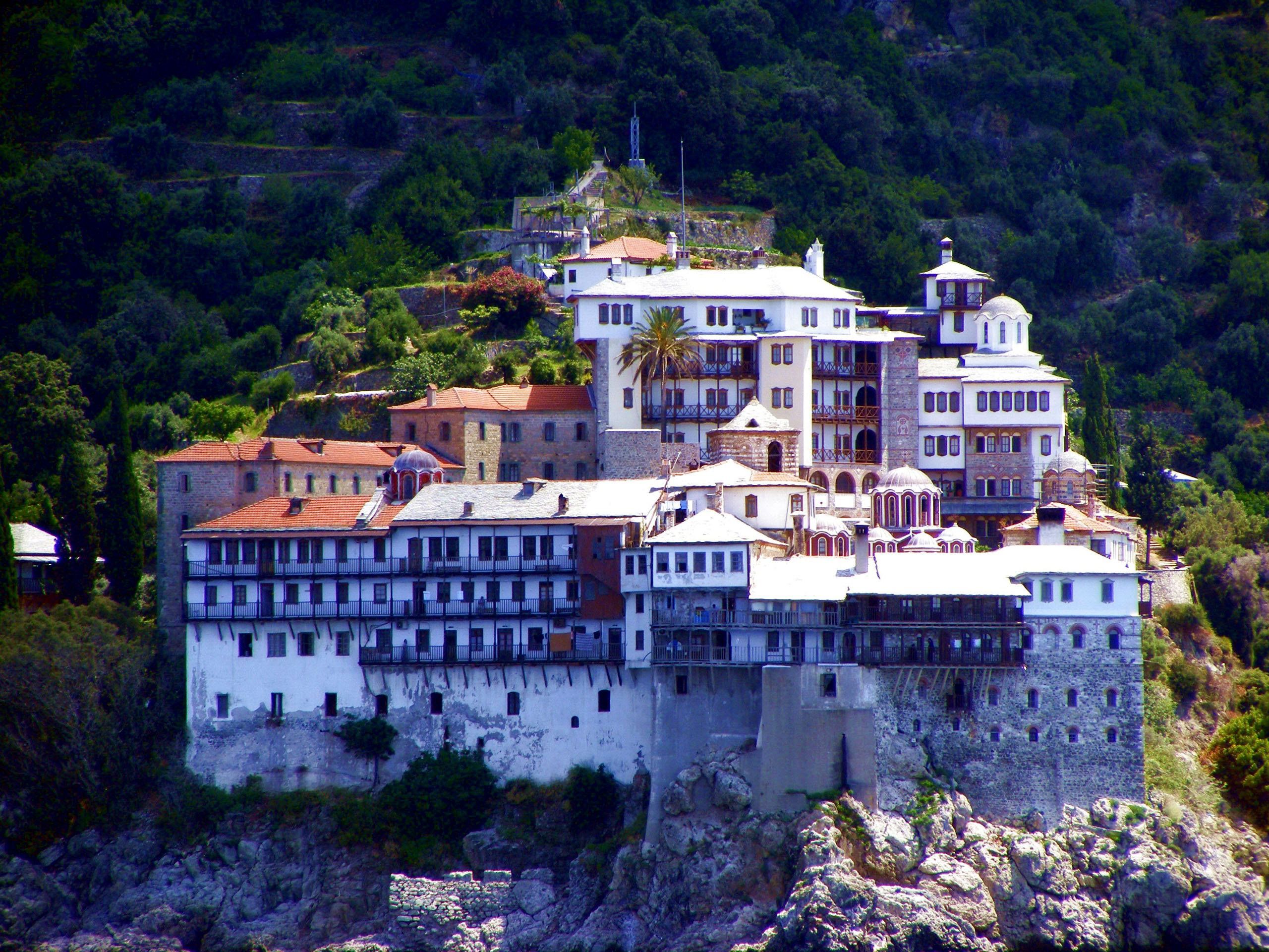 Афонский монастырь в Греции