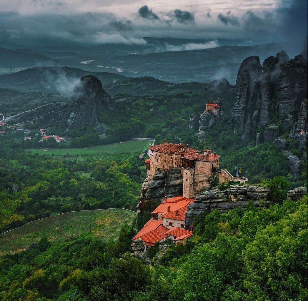 Монастыри метеоры в греции фото