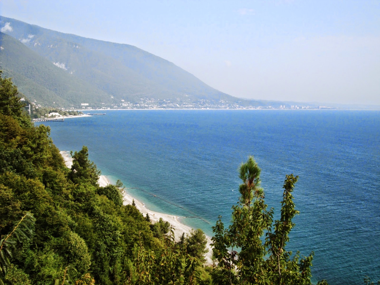 Абхазия вид на море