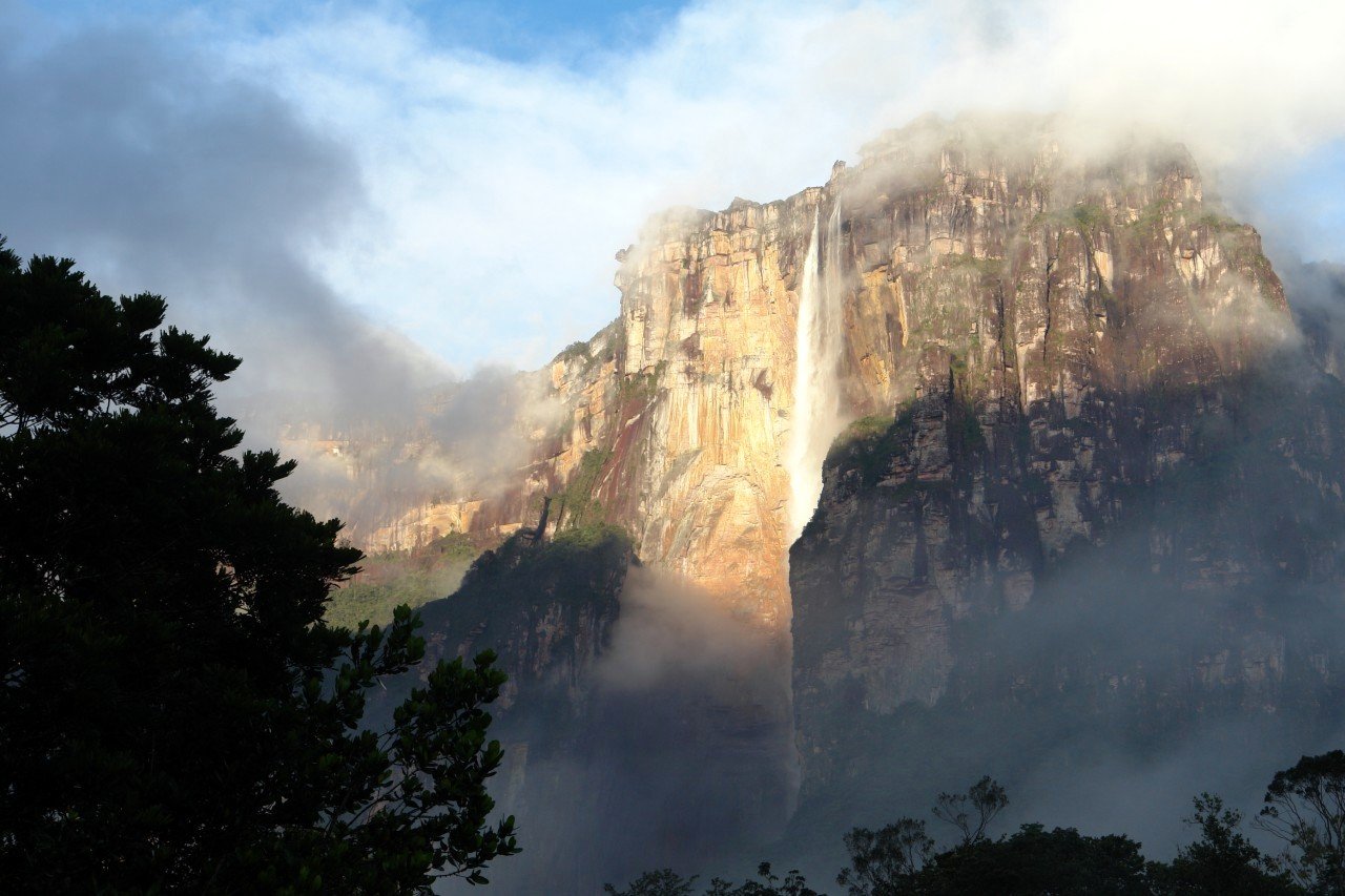 стволовые горы и водопады фото