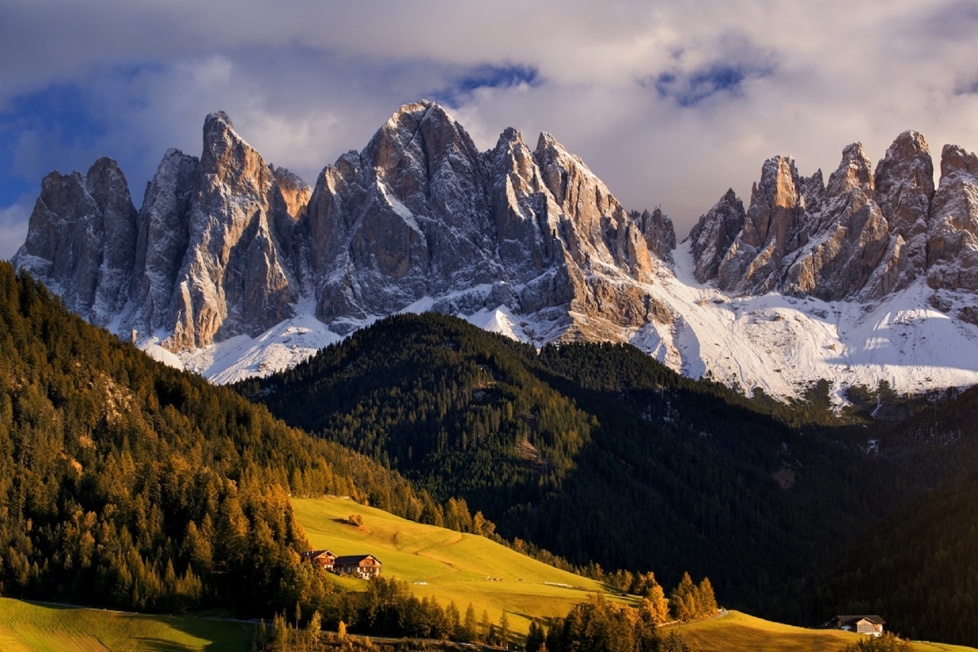 Доломитовые Альпы горы Италии