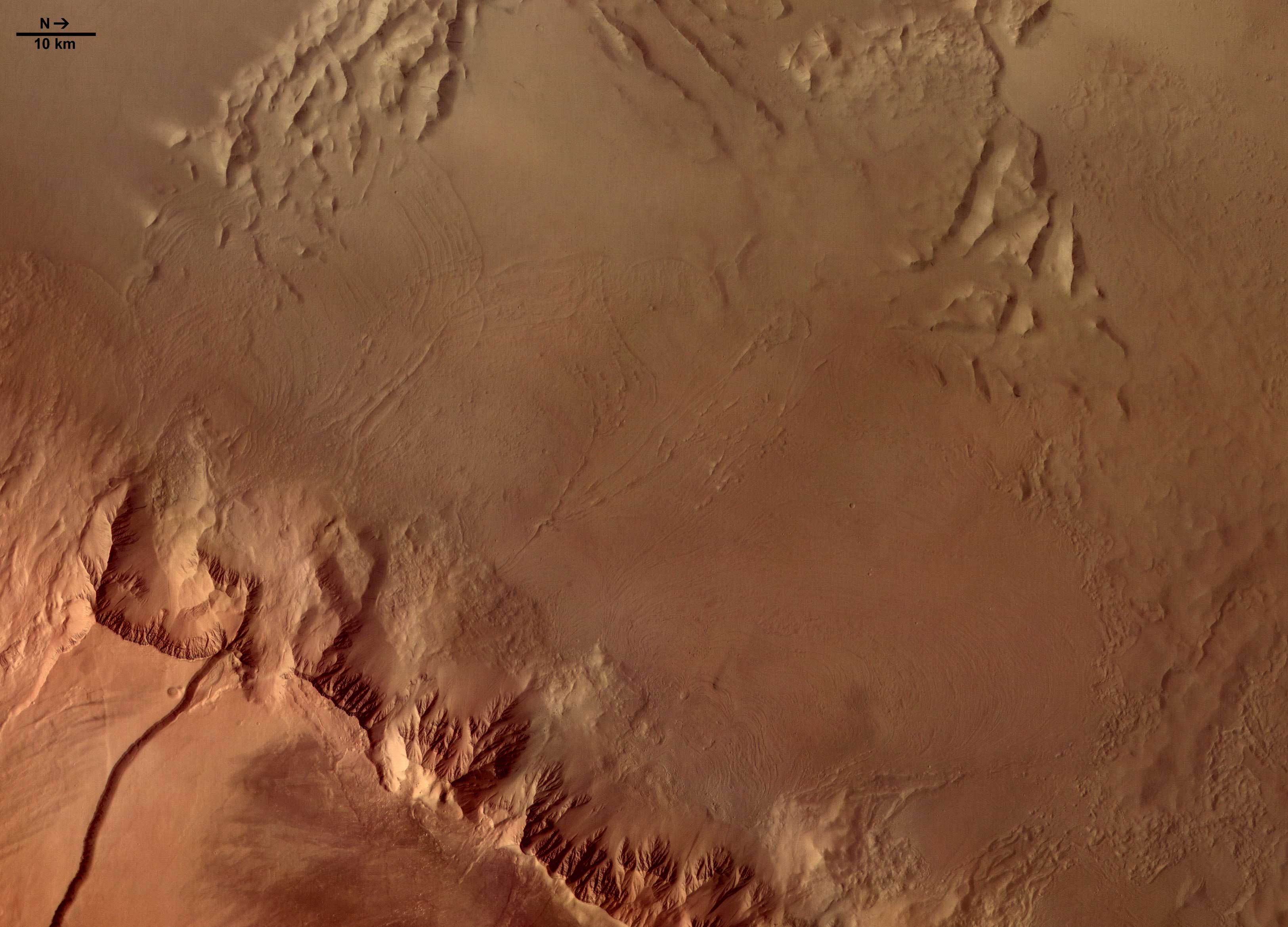 Гора Олимп на Марсе