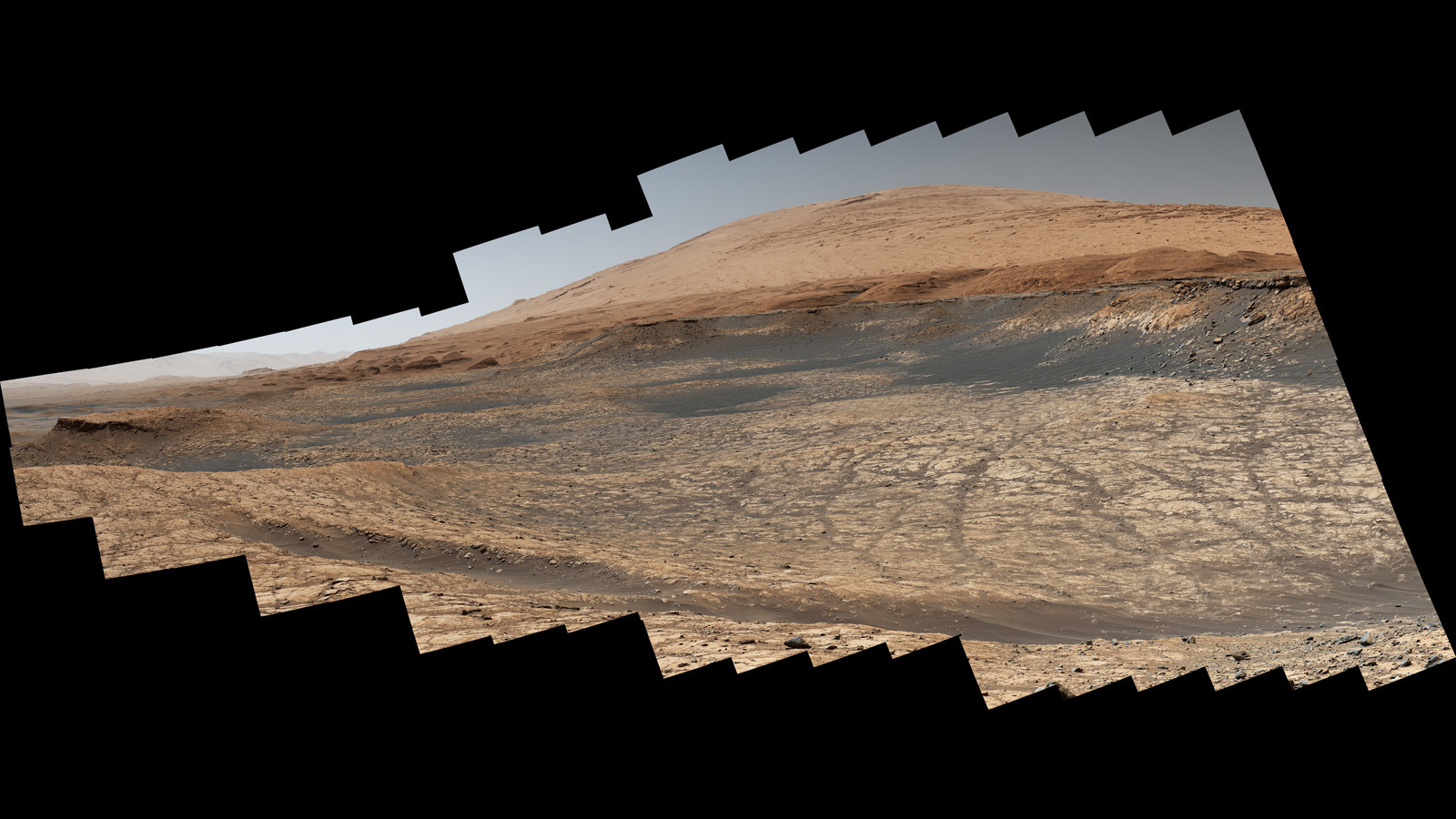 Гора Олимп Марс Кьюриосити