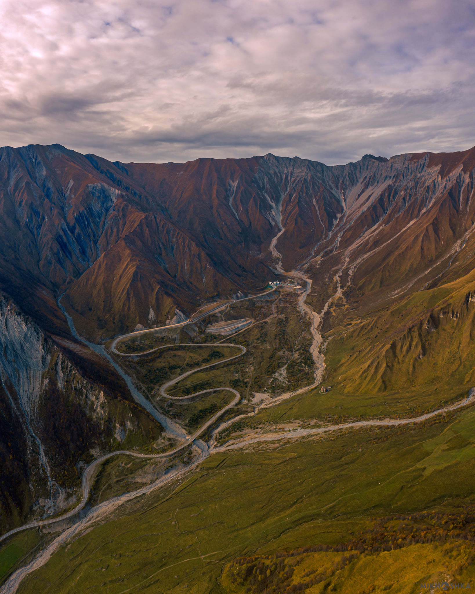 Перевал Владикавказ Южная Осетия