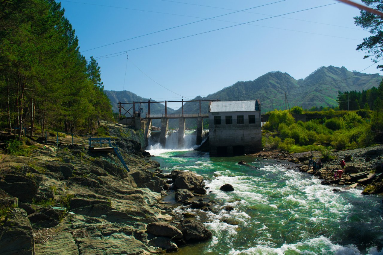 Чемальская ГЭС В Чемале 2022