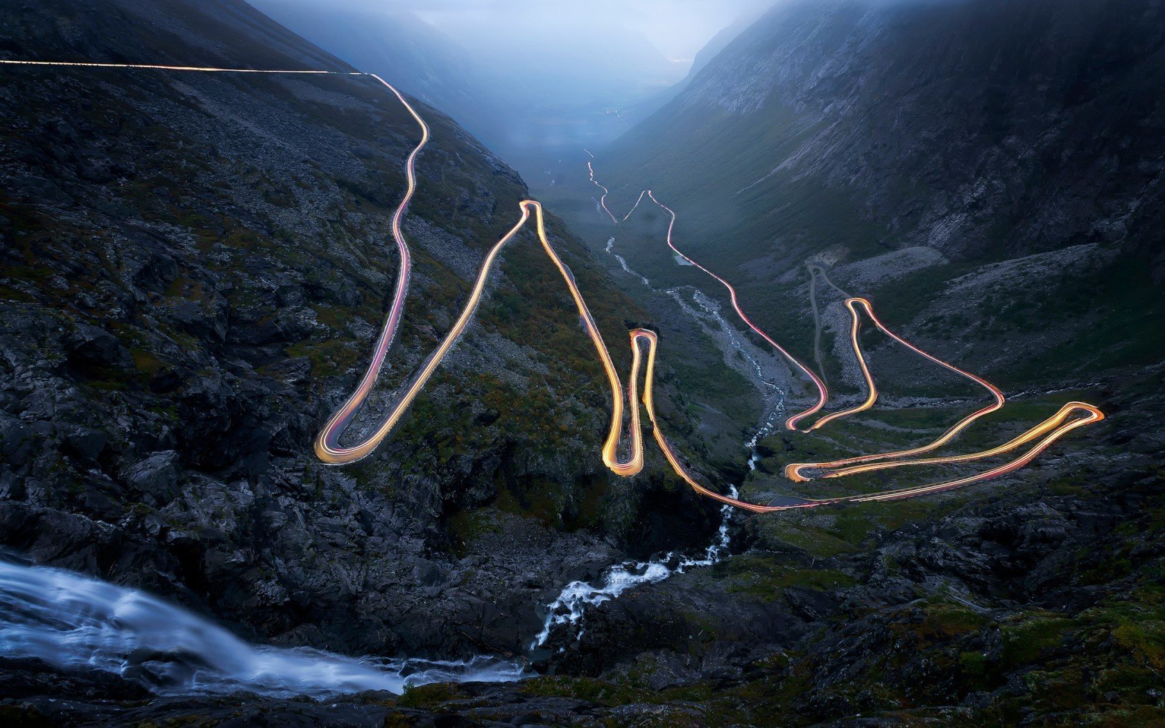 Дорога Тролльстиген Норвегия