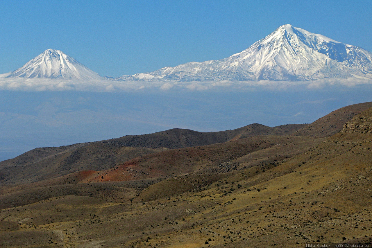 Горы Кавказа Арарат