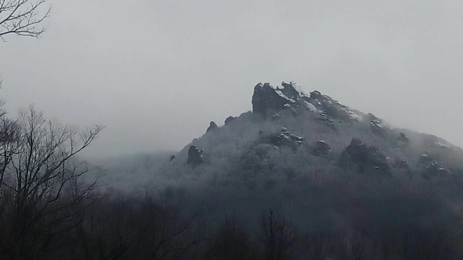 Гора индюк зимой фото