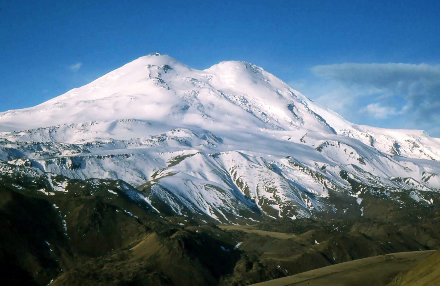 Эльбрус высота горы
