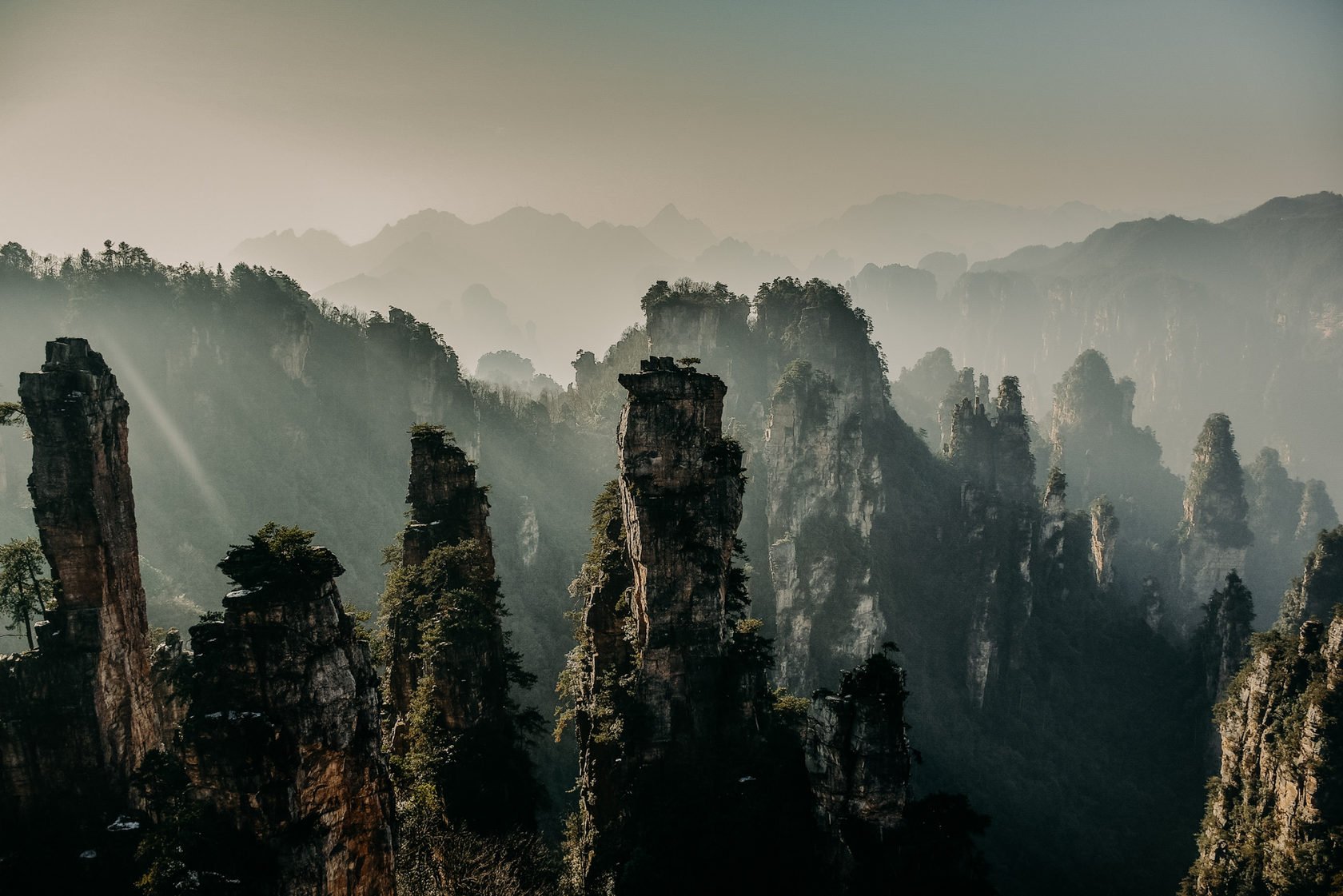 Горы Аллилуйя Китай