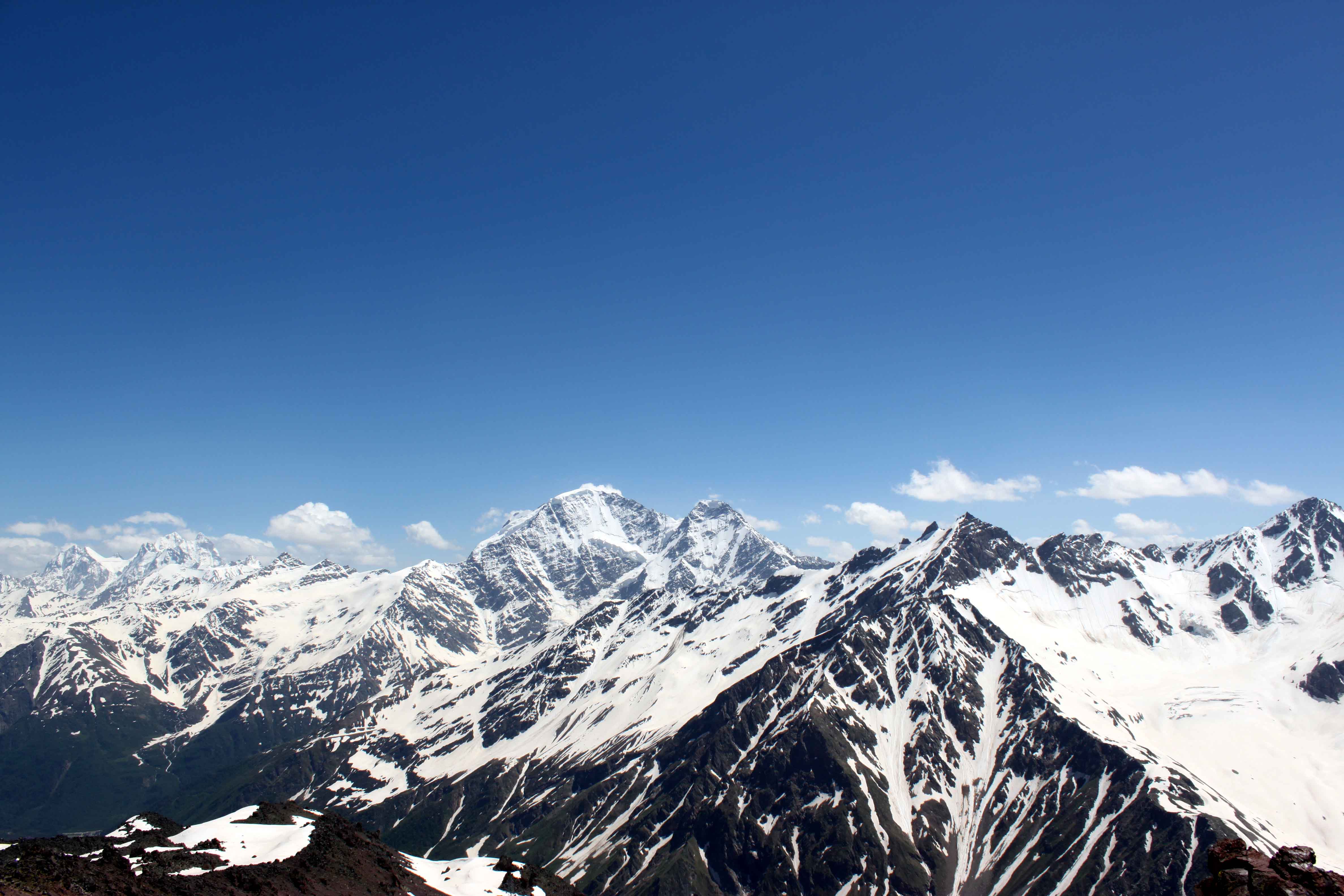 Эльбрус гора панорама