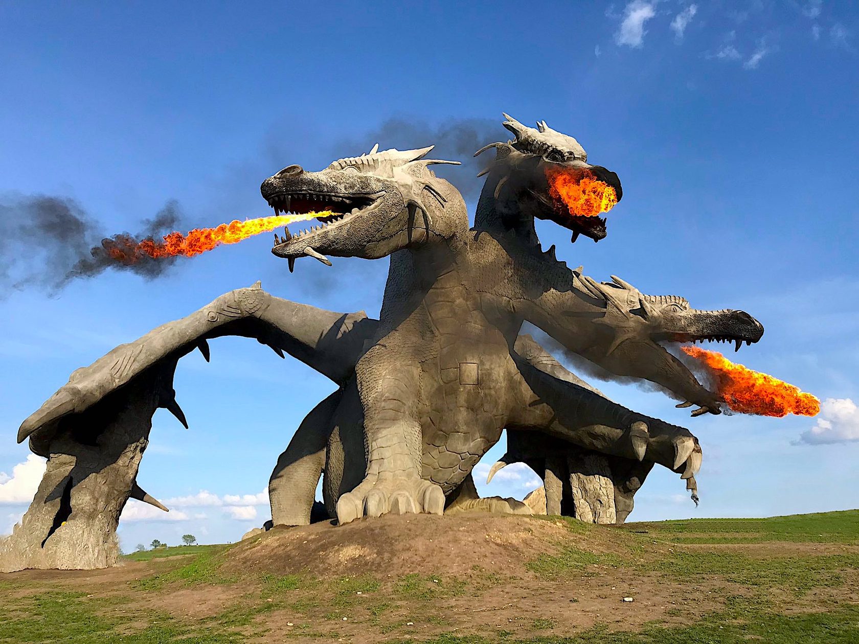 кудыкина гора огнедышащий дракон