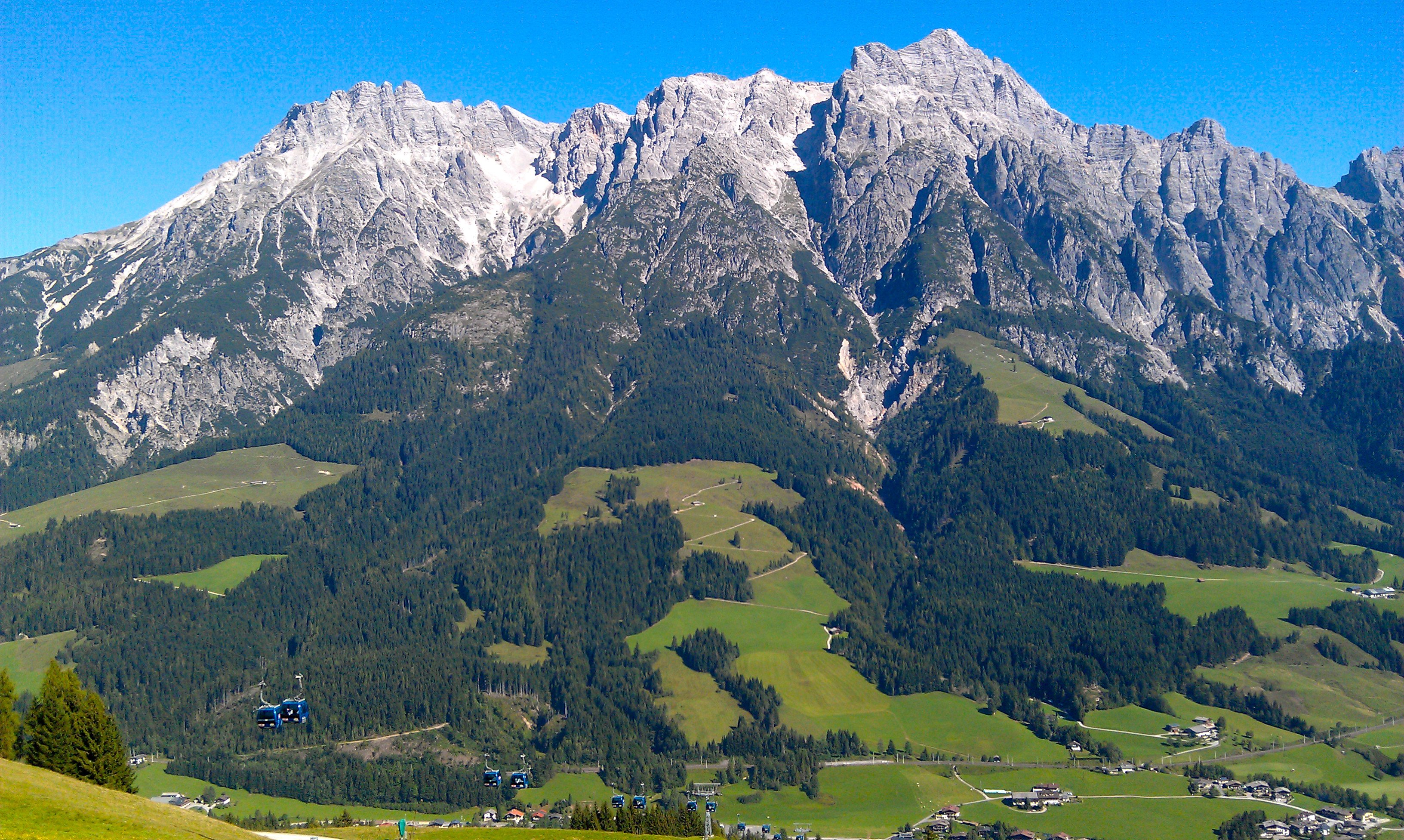 Австрия горы Альпы