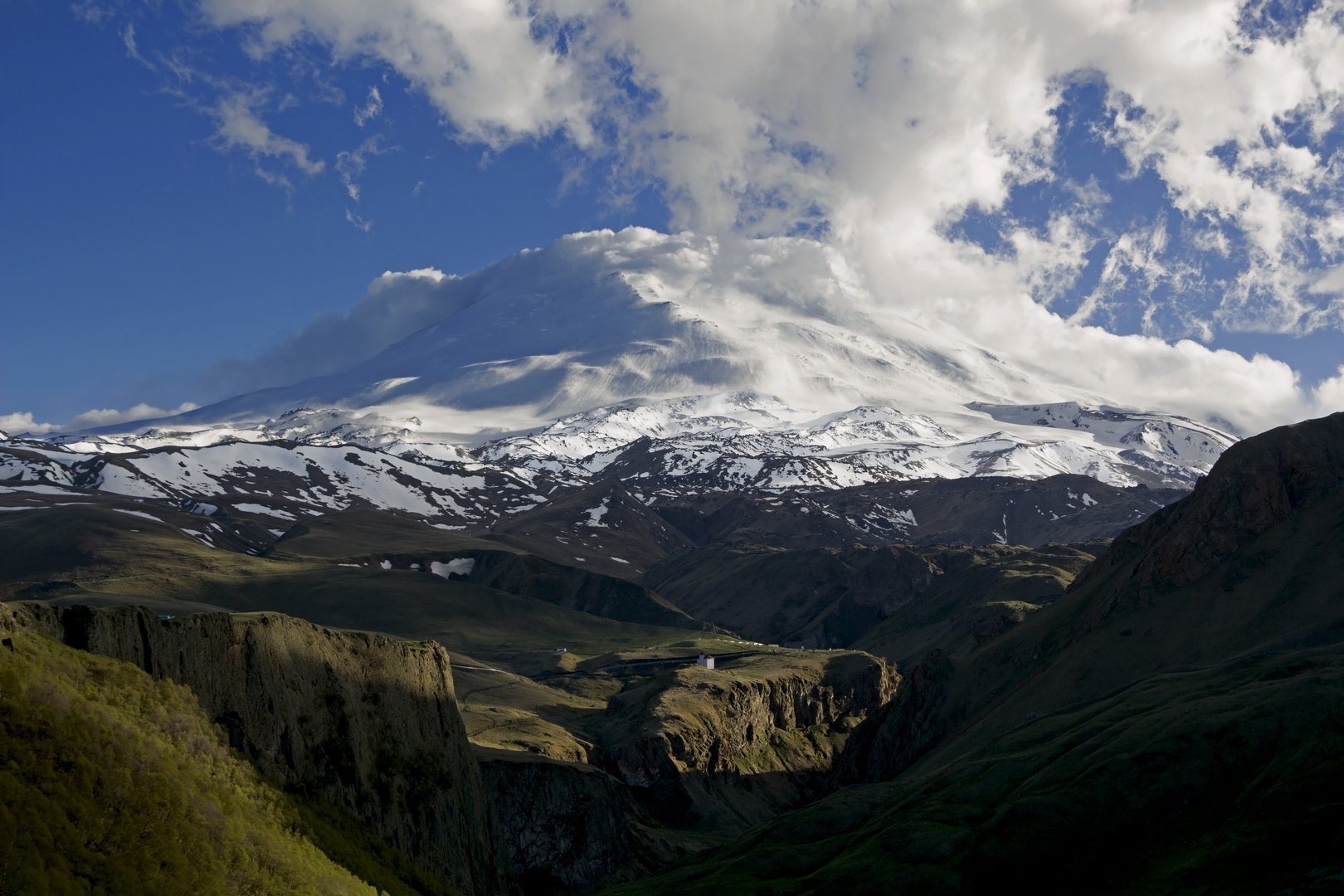 Северный Кавказ Эльбрус и кавказский хребет