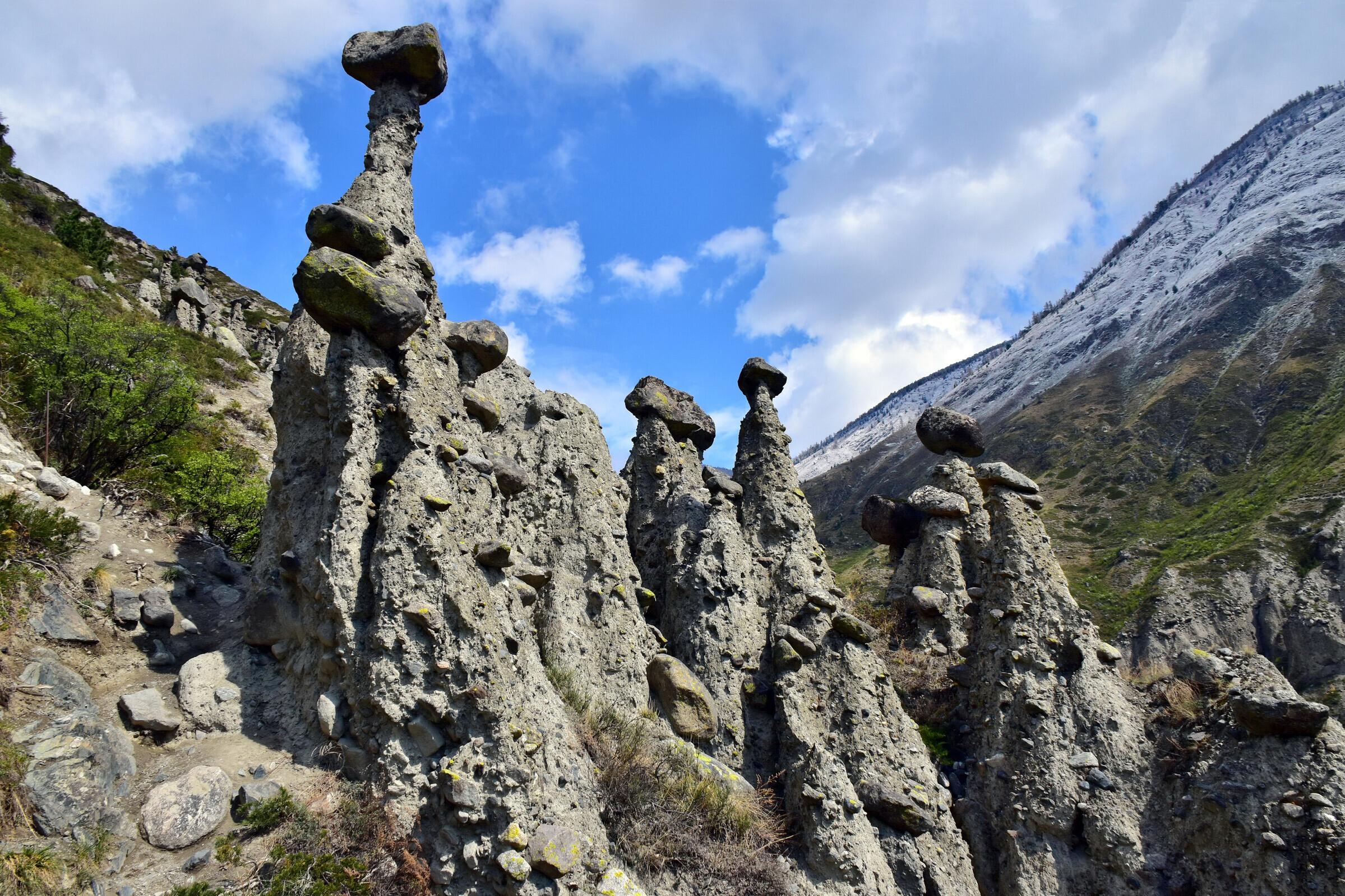 Горно-Алтайск каменные грибы горный Алтай
