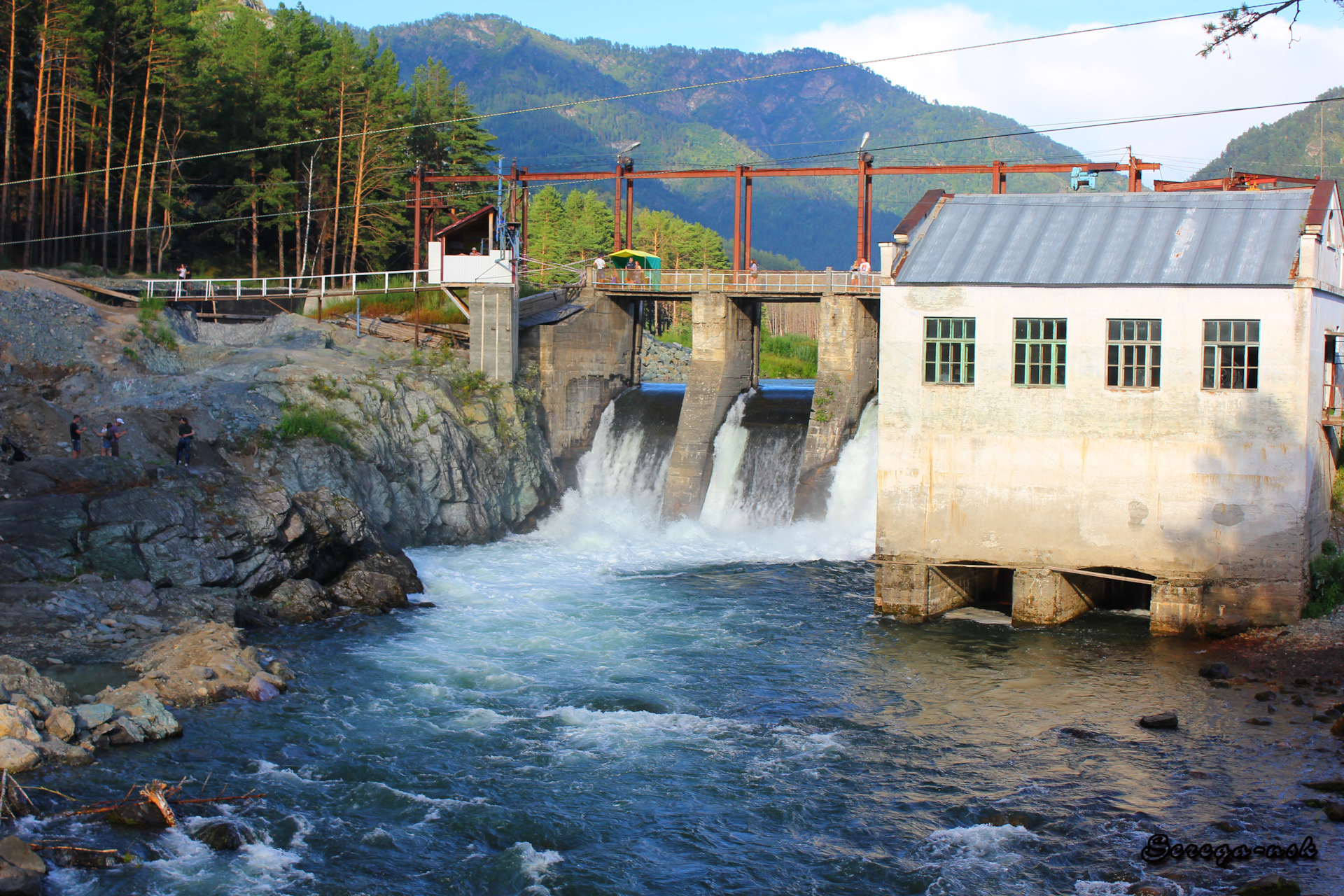Чемальская ГЭС Республика Алтай