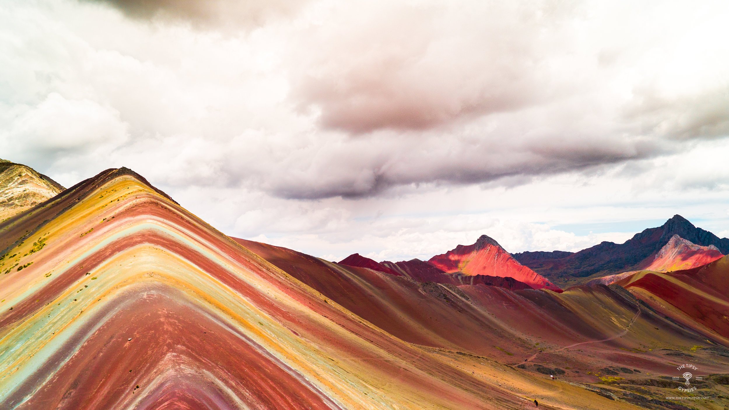Чили разноцветные горы