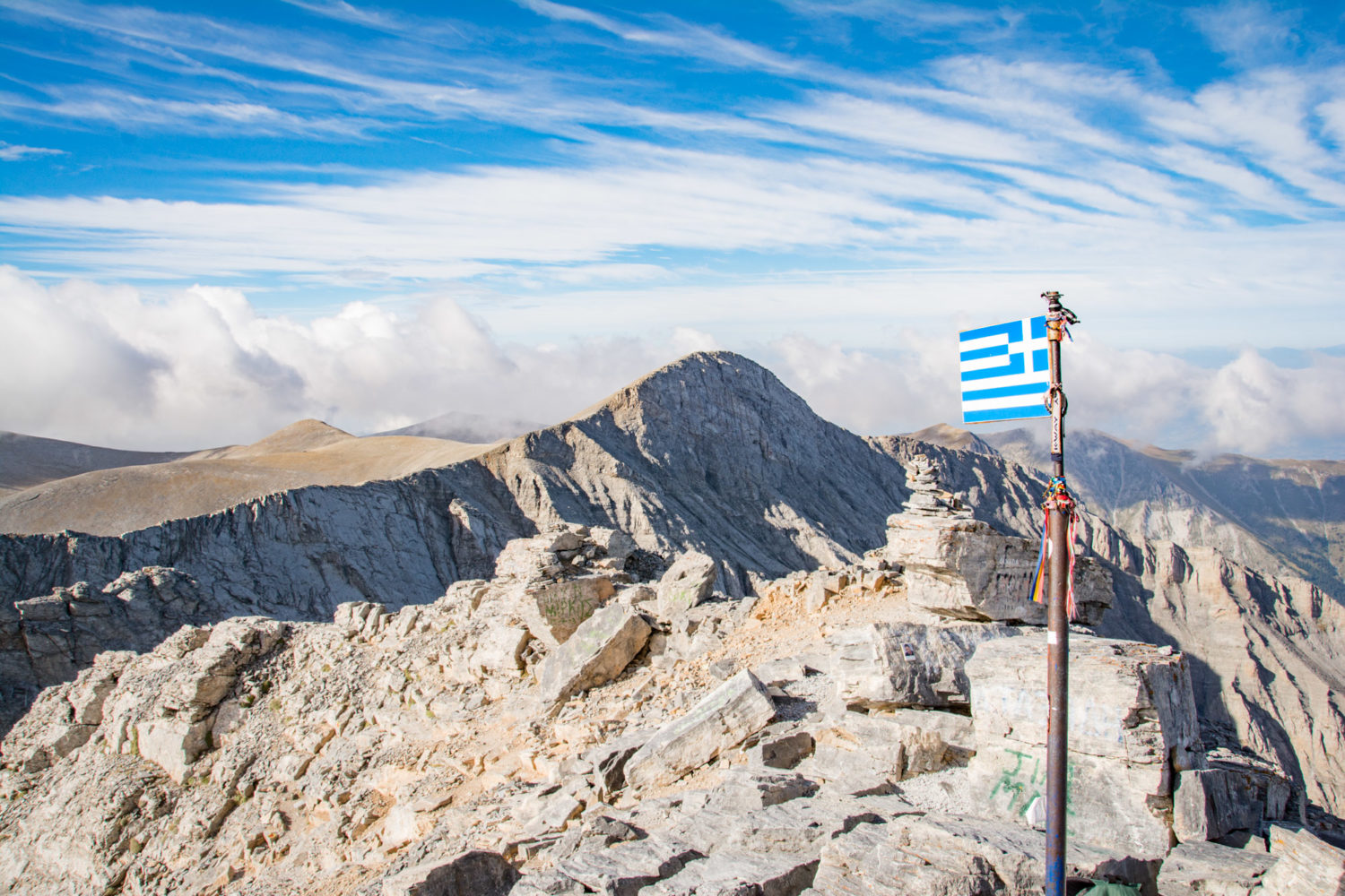 Гора Олимп в Греции