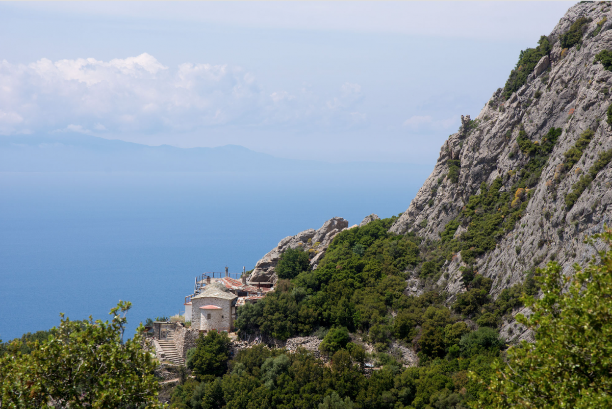 Фото горы афон в греции