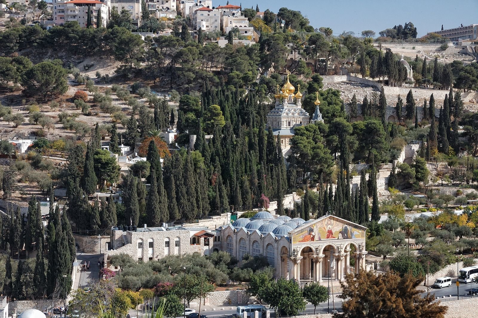 Храм на масличной горе в Иерусалиме