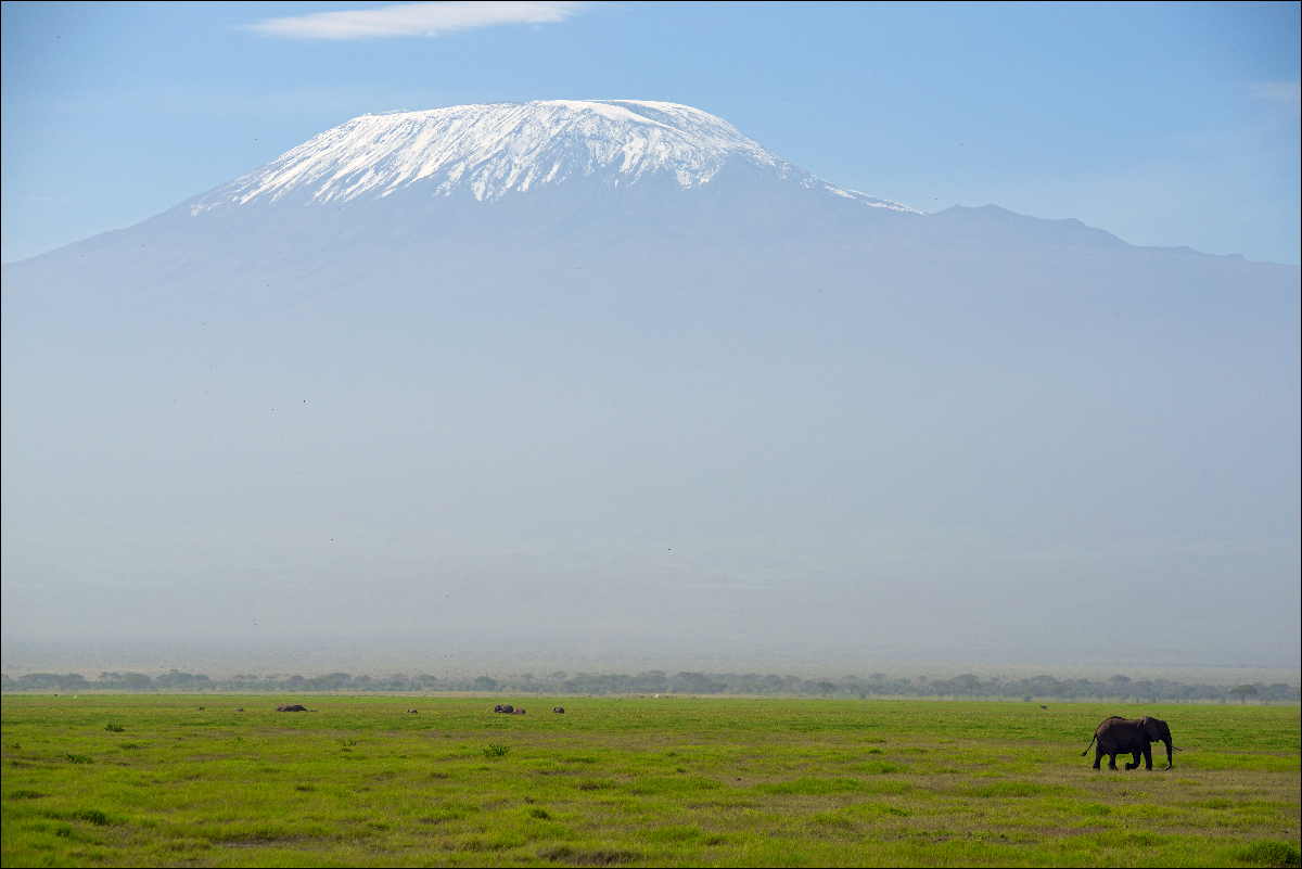 Восточная Африка вулкан Килиманджаро