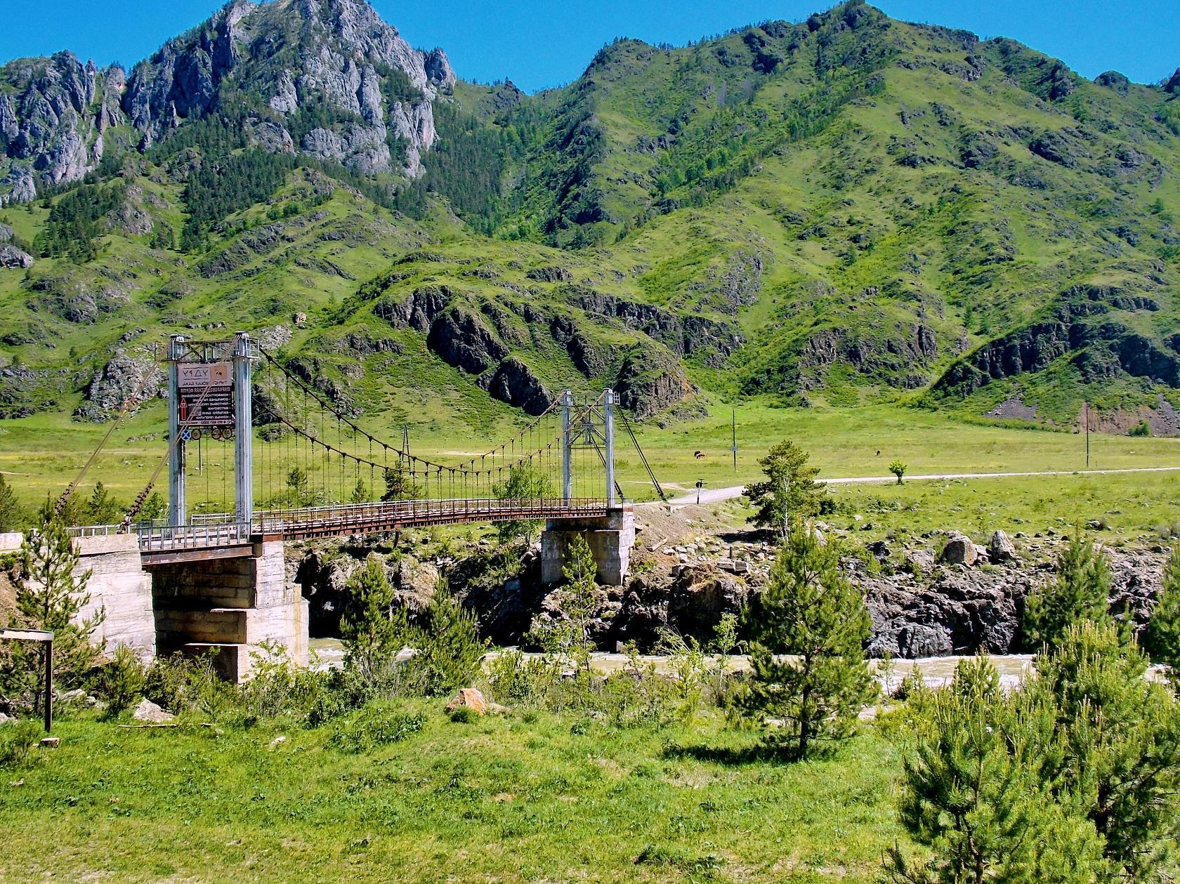 Ороктой мост Алтай