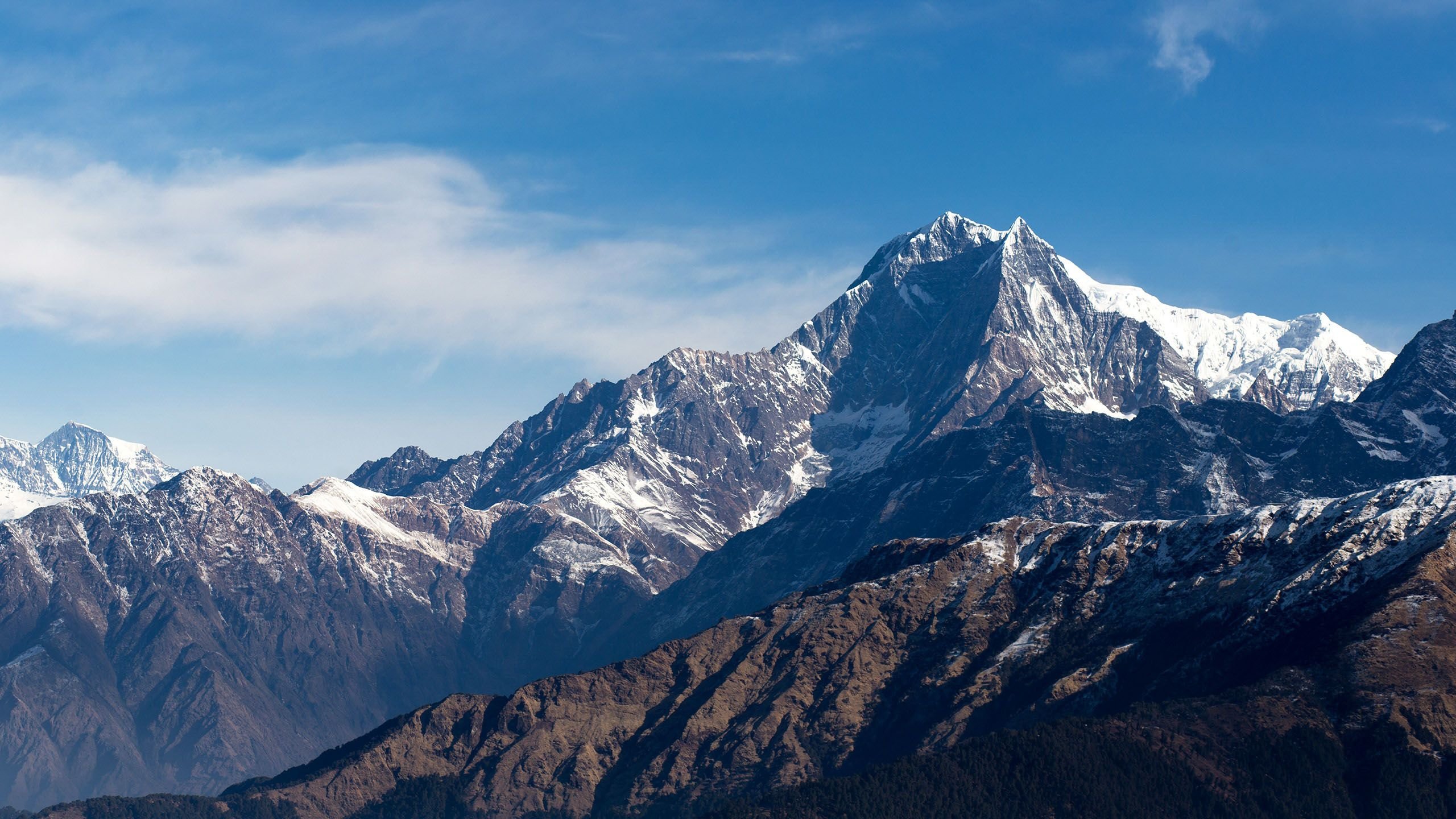 Скалистые горы Гималаи