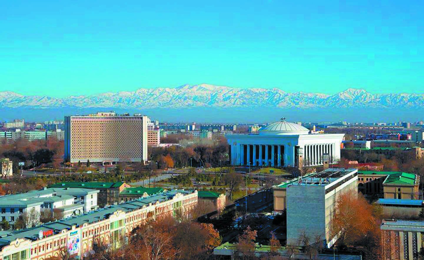 Узбекистан панорама Ташкента