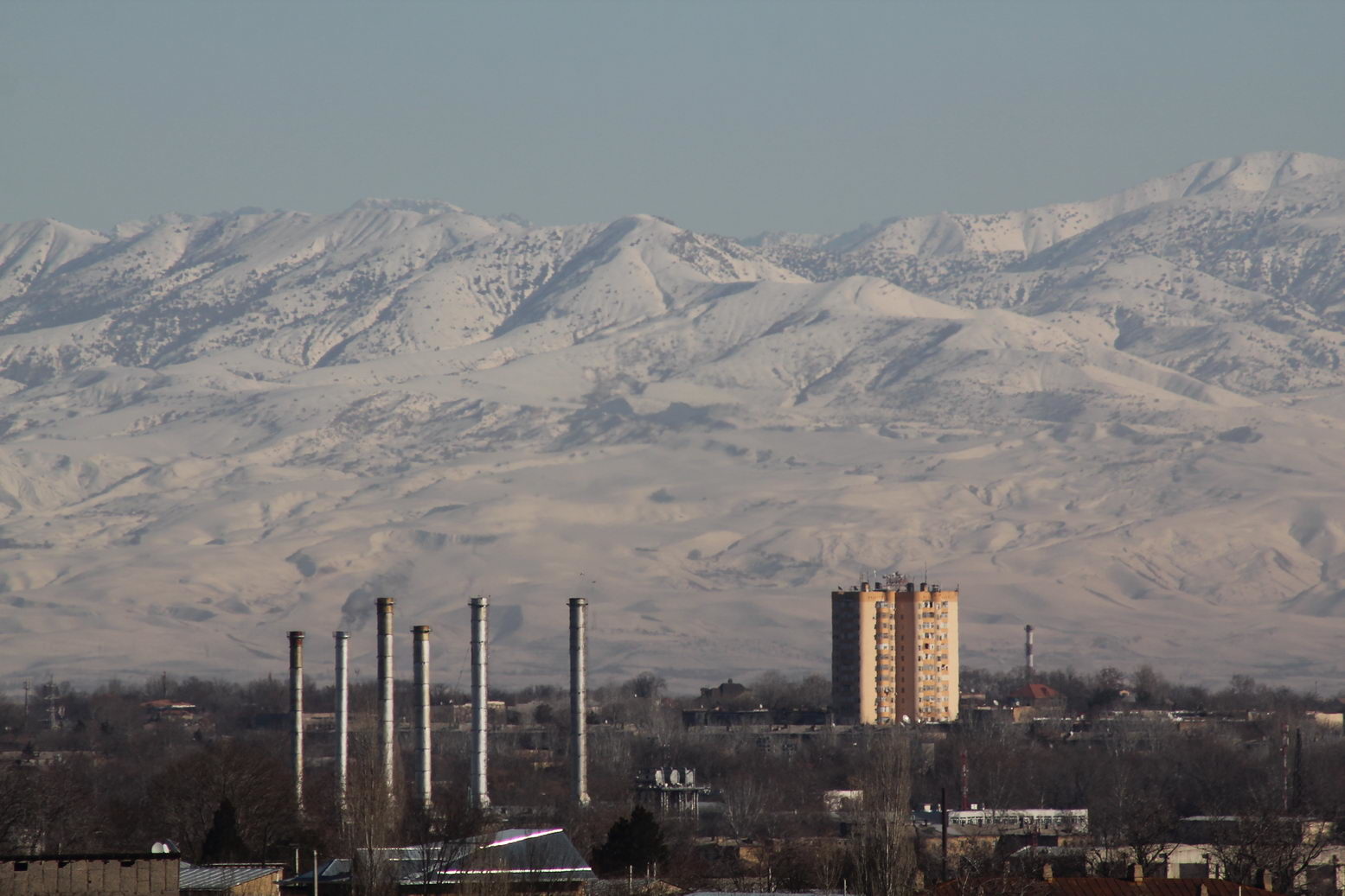 Ташкент вид на горы